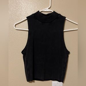 Dark gray tank top